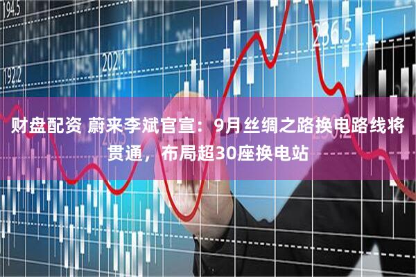 财盘配资 蔚来李斌官宣：9月丝绸之路换电路线将贯通，布局超30座换电站